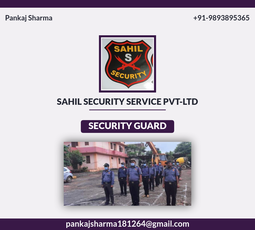 Sahil Security — Guard Team
